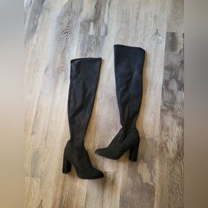 Black Over the Knee Boots